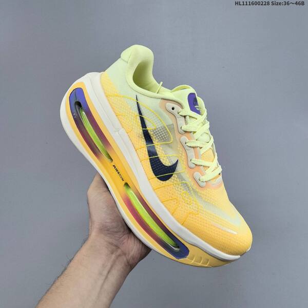 Nike Air Zoom Vomero Premium pale yellow cream navy purple green EU 36-46 running shoe