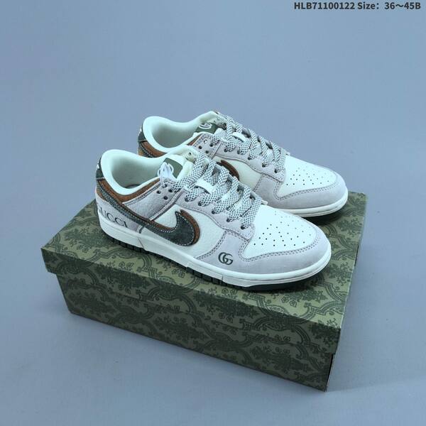 Nike Dunk SB Low white navy grey red EU 36-45 skate shoe