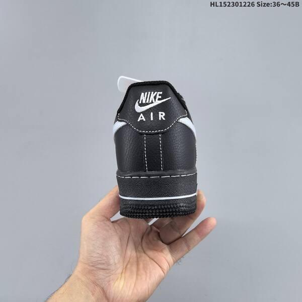 Nike Air Force 1 07 LV8 black silver white EU 36-45 sneaker