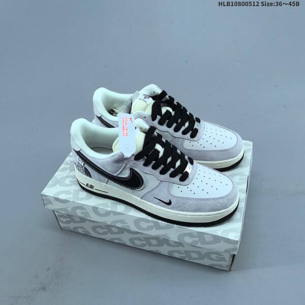 Nike Air Force 1 07 LV8 Stussy white black red gray EU 36-45 skate shoe