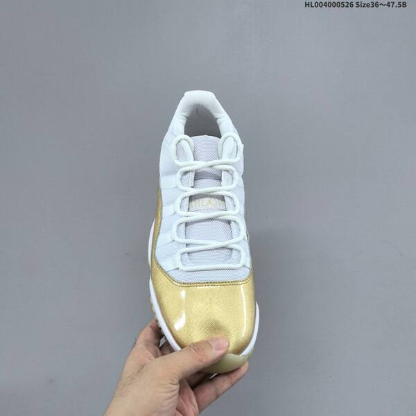 Jordan Air Jordan 11 Retro Low White/Metallic Gold EU 36-47.5 basketball