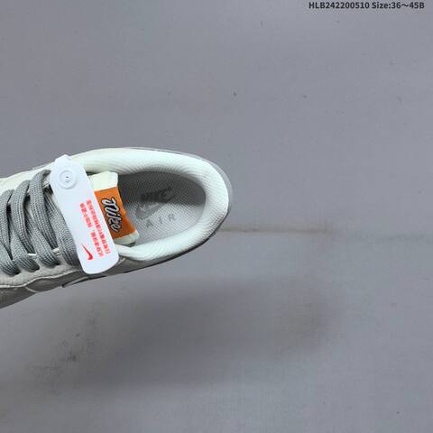 Nike Air Force 1 07 LV8 NH0601-605 Light Beige Grey Orange Red EU 36-45 Sneaker - Unisex (BS-60425)