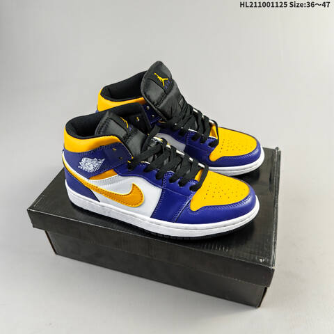 Nike Air Jordan 1 Retro Mid AIR JORDAN DQ8426-517 ID HL211001125 Size 36 Lifestyle - Women's (BS-67682)