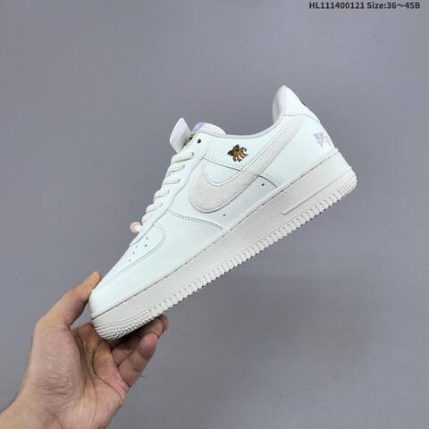 Nike Air Force 1 07 LV8 Off White Multicolor EU 36-45 Sneaker - Unisex (BS-61844)
