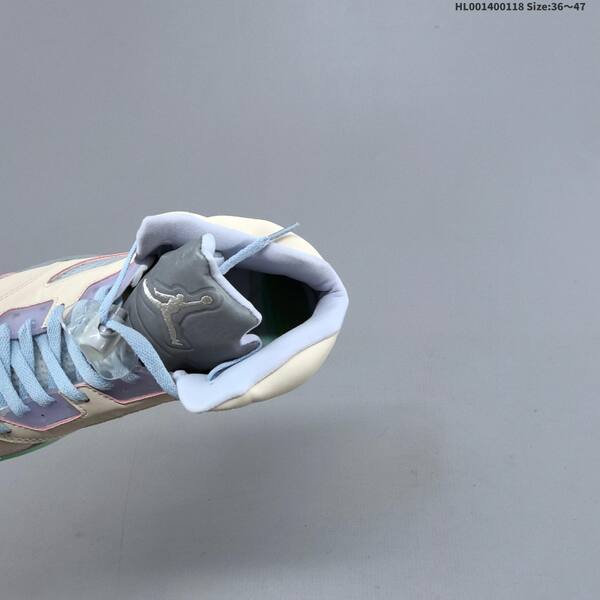Jordan Air Jordan 5 Retro SE Easter / cream, lavender, light blue, mint green 36~47 basketball lifestyle