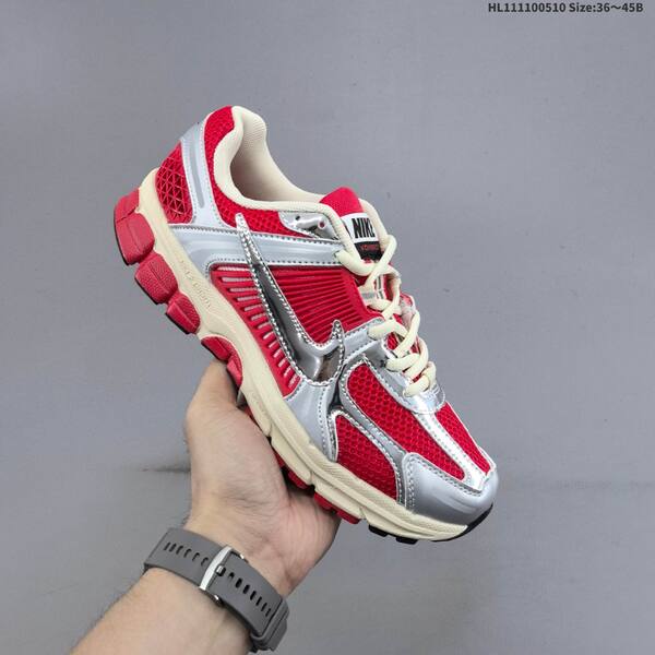 Nike Zoom Vomero 5 red silver cream white EU 36-45 running shoe