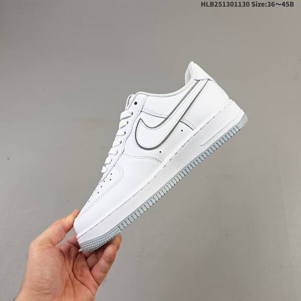 Nike Air Force 1 07 white black grey EU 36-45 sneaker