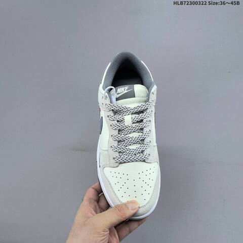 Nike Dunk SB Low Off White Light Grey Dark Grey Red White EU 36-45 Skate Shoe - Unisex (BS-61194)