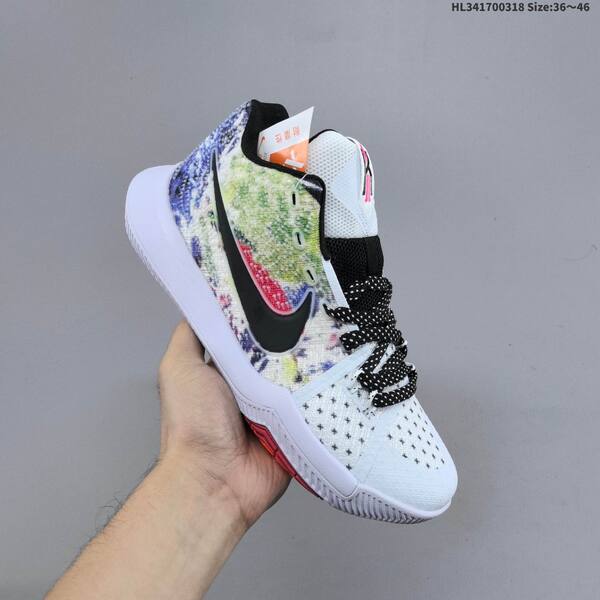 Nike Kyrie 3 EP white multicolor black red EU 36-46 basketball shoe