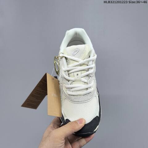 ASICS GEL-NYC Cream White Black Grey EU 36-46 Running Shoe Running Sneakers - Unisex BS-69132