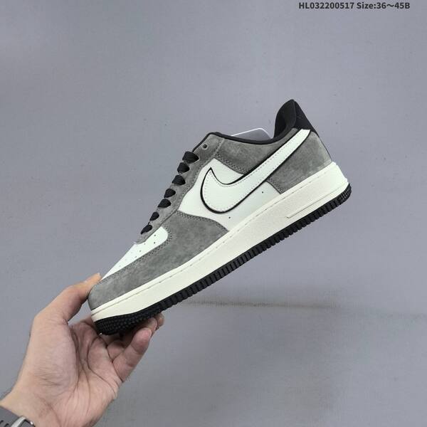 Nike Air Force 1 07 Low white grey black EU 36-45 sneaker