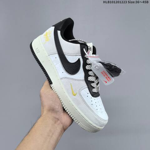 Nike Air Force 1 07 White Navy Maroon EU 36-45 Sneaker - Unisex (BS-62502)