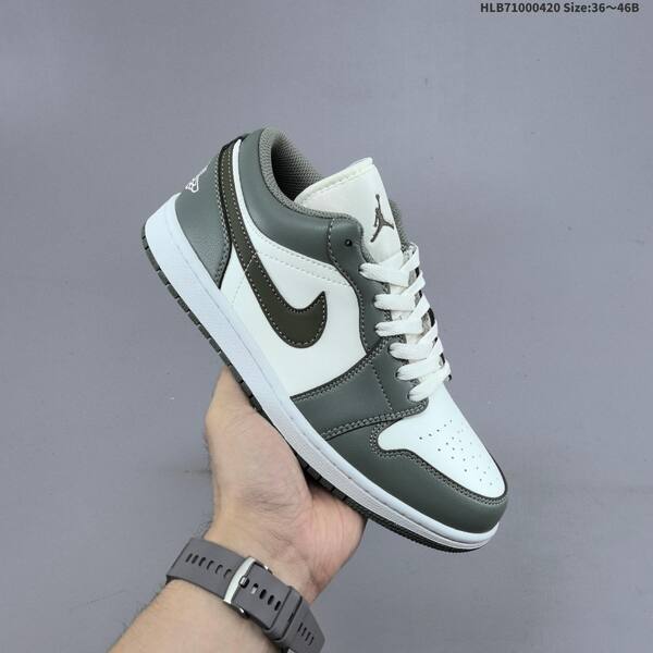 Jordan Air Jordan 1 Low black; white/gray EU 36-46 basketball