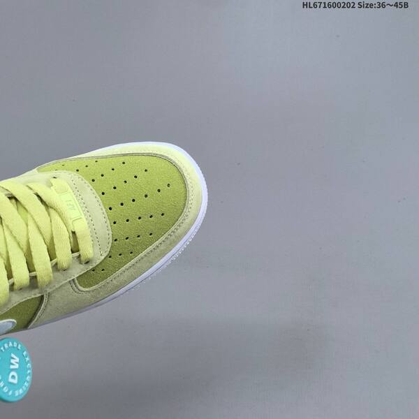 Nike Air Force 1 07 light green yellow white EU 36-45 sneaker