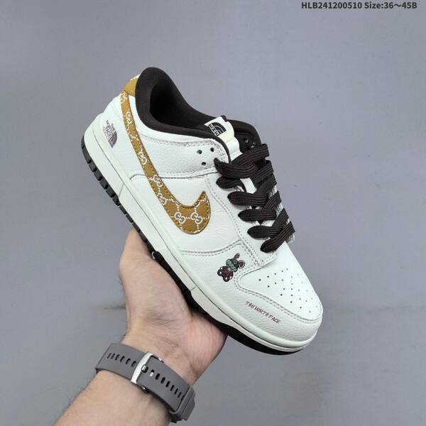 Nike Dunk SB Low White Grey Black Brown EU 36-45 skate shoe