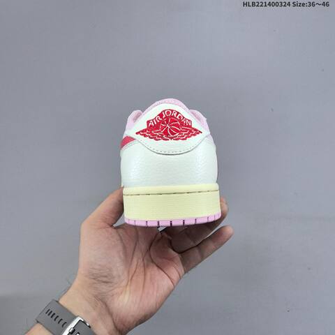 Nike Air Jordan 1 x Travis Scott AIR JORDAN IQ7604-100 35 5 36 36 5 37 Lifestyle - Women's (BS-66441)