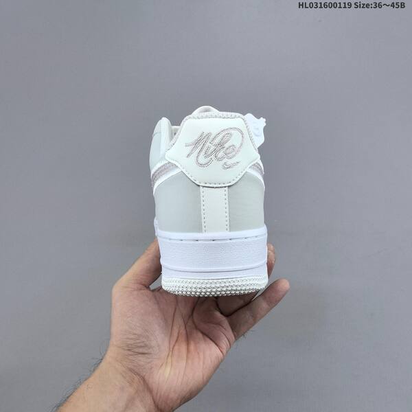 Nike Air Force 1 Low light grey white silver EU 36-45 sneaker