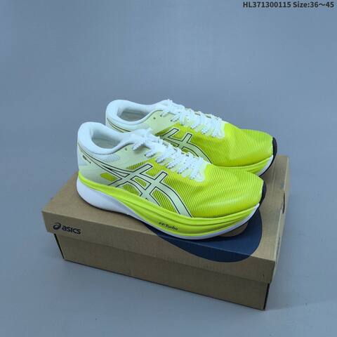 ASICS S4 FF Turbo White Neon Red Black EU 36-45 Running Shoe Running Sneakers - Unisex BS-69061