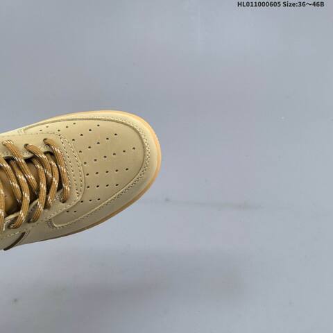 Nike Air Force 1 Low Wheat Tan Brown Gum EU 36-46 Sneaker - Unisex (BS-59973)