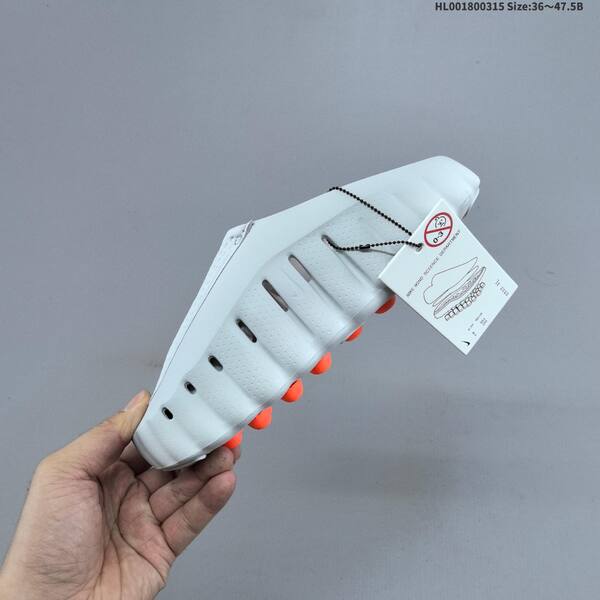 Nike Mind 001 light gray black silver orange EU 36-47 5 slides