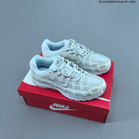Nike P-6000 Light Off White Black Olive EU 36-46 Running Shoe - Unisex (BS-59990)