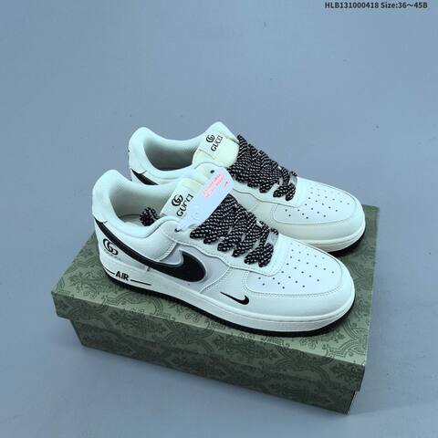 Nike Air Force 1 07 Low Off White Dark Blue EU 36-45 Sneaker - Unisex (BS-60662)