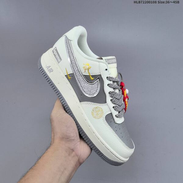 Nike Air Force 1 07 white gray black EU 36-45 sneaker