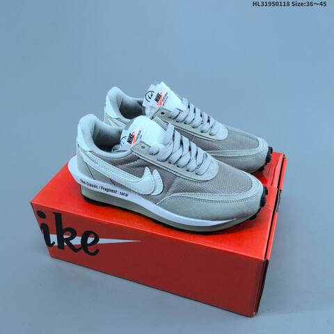 Nike LDWaffle Sacai Fragment Grey White Black EU 36-45 Sneaker - Unisex (BS-61933)