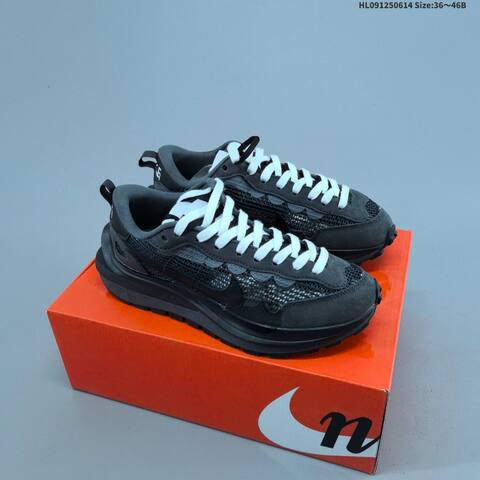 Nike Sacai x Nike VaporWaffle 3 0 Black Dark Grey White EU 36-46 Sneaker - Unisex (BS-61327)