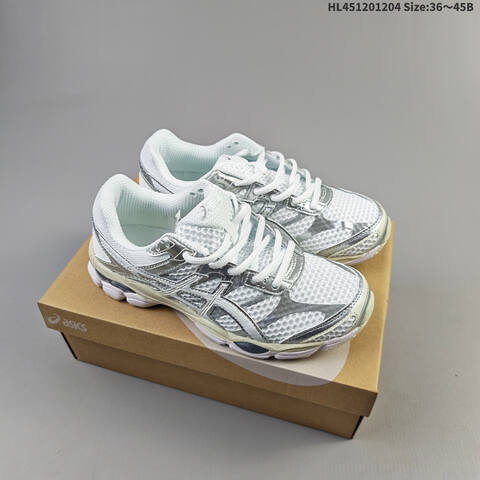 ASICS Gel-Cumulus 16 White Purple Blue Pink EU 36-45 Running Shoe Running Sneakers - Unisex (BS-69183)