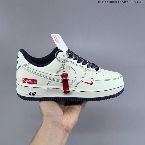 Nike Air Force 1 07 Low white navy red black EU 36-45 sneaker