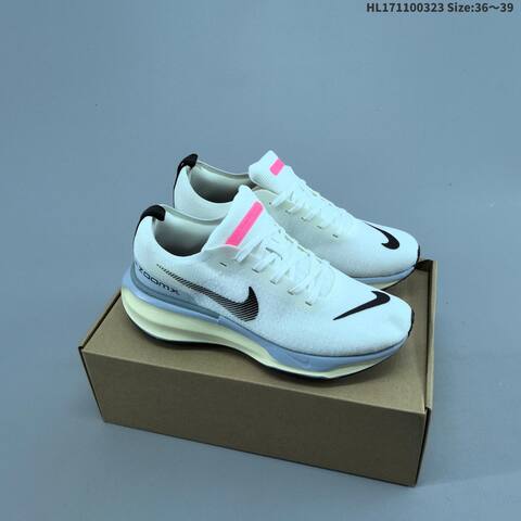 Nike ZoomX Invincible Run FK 3 DR2660-001 White Black Red Cream EU 40-45 Running Shoe - Men's (BS-61162)