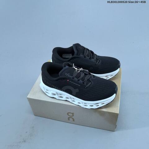 On Cloudmonster 3 Black White EU 36-45 Running Shoe Running Sneakers - Unisex BS-69536