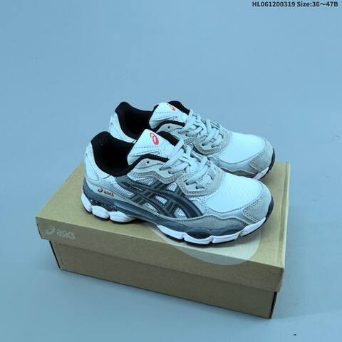 ASICS GEL NYC White Mint Beige Grey EU 36-47 Running Shoe Running Sneakers - Unisex (BS-68987)