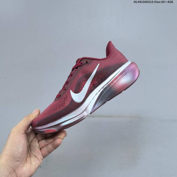 Nike Air Zoom Pegasus 42 burgundy white silver EU 36 46 running shoe EU 36-46