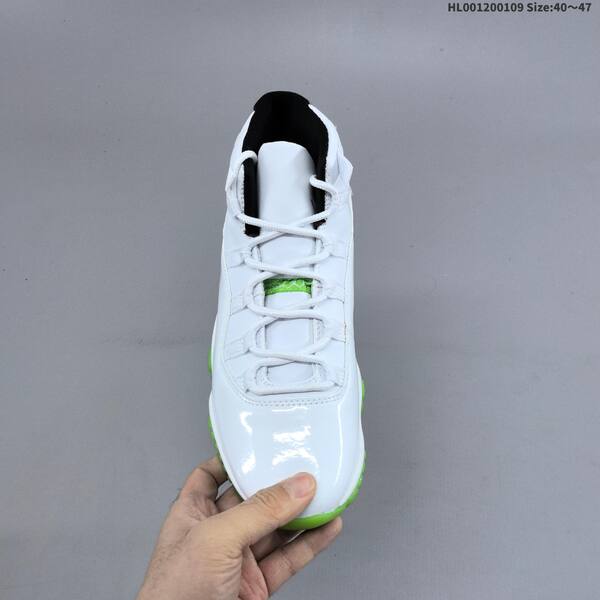 Jordan Air Jordan 11 Retro white/green/black 40~47 basketball