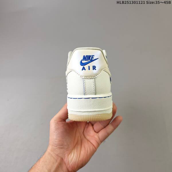 Nike Air Force 1 07 off white blue beige EU 35-45 sneaker