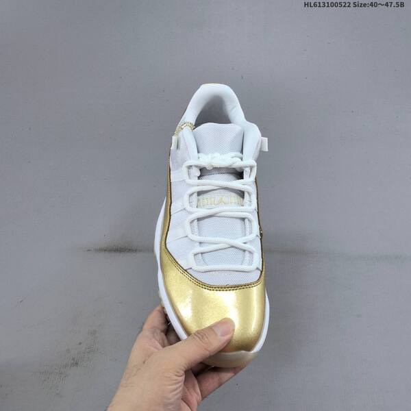 Jordan Air Jordan 11 Retro white/gold 40~47.5B basketball