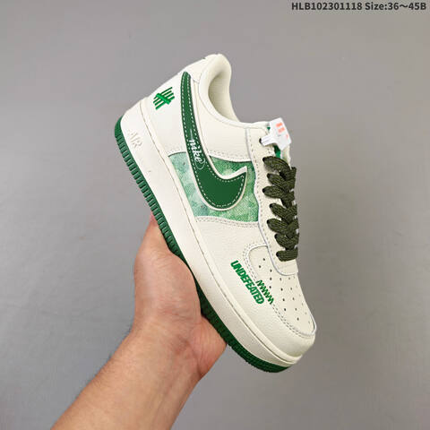 Nike Air Force 1 Low Supreme Off White Green Olive Green EU 36-45 Sneaker - Unisex (BS-63516)