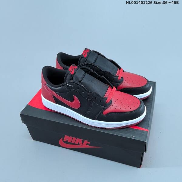 Jordan Air Jordan 1 Low OG Bred / black-red EU 36-46 lifestyle