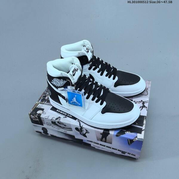 Air Jordan Union LA x Fragment Design x Air Jordan 1 Retro High OG Sport Royal / Black / White / Varsity Red 36~47.5 basketball