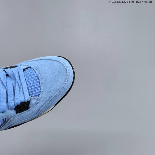 Jordan Air Jordan 4 Retro light blue/black/white 35.5~48.5B basketball