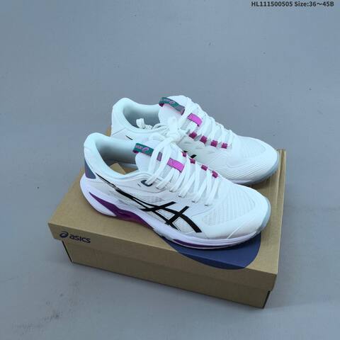 ASICS Solution Speed FF 4 White Silver Green EU 36-45 Tennis Shoe Casual Sneakers - Unisex (BS-68859)