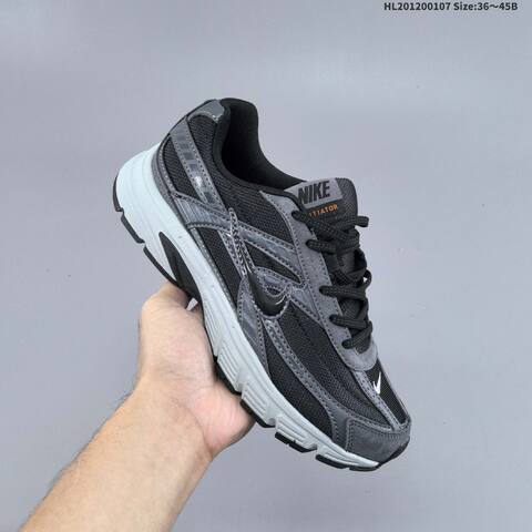 Nike Initiator Dark Grey Black Light Grey EU 36-45 Running Shoe - Unisex (BS-62163)