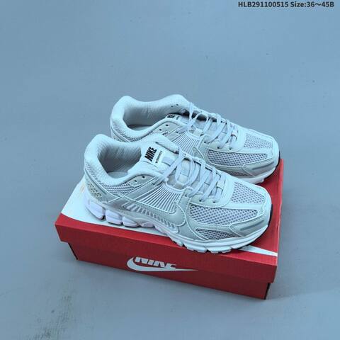 Nike Zoom Vomero 5 Grey White Black Light Green EU 36-45 Running Shoe - Unisex (BS-60317)