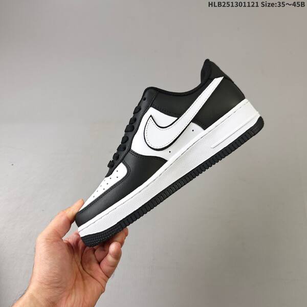 Nike Air Force 1 07 Black White Beige Blue EU 35-45 sneaker