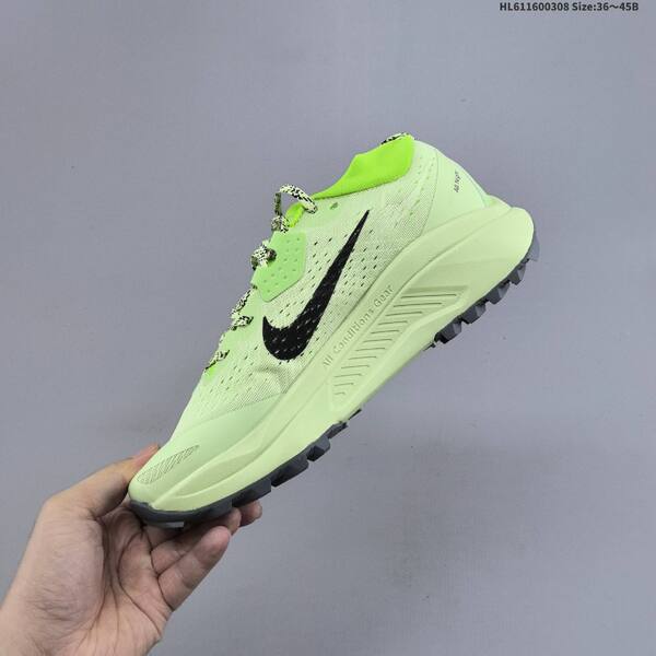 Nike ACG Zegama Trail HV8113 011 lime green black grey yellow EU 36 45 trail shoe EU 36-45