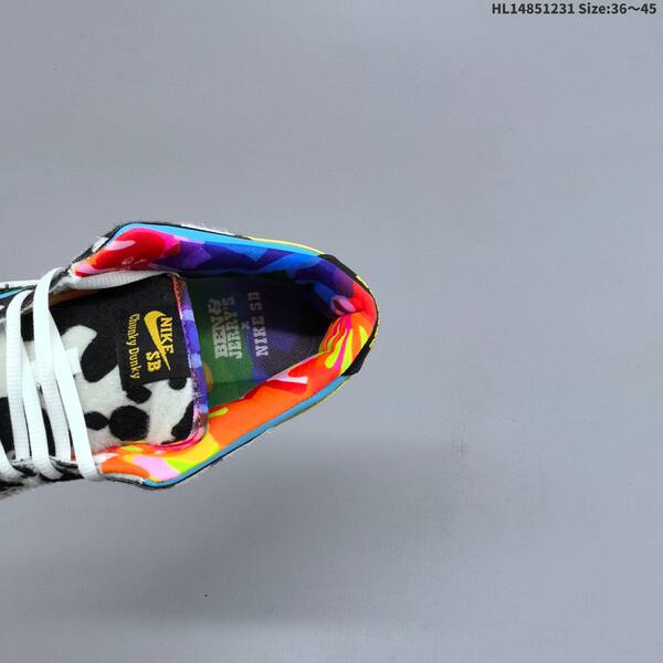Nike SB Dunk Low Pro QS Chunky Dunky CU3244 100 white black blue yellow green EU 36 45 skate shoe EU 36-45
