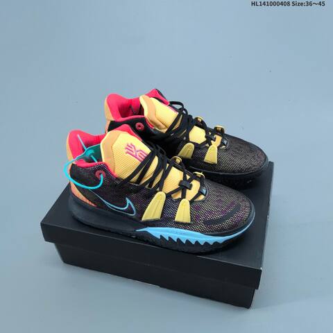 Nike Kyrie 7 Purple Neon Green Yellow Blue EU 36-45 Basketball Shoe - Unisex (BS-60903)