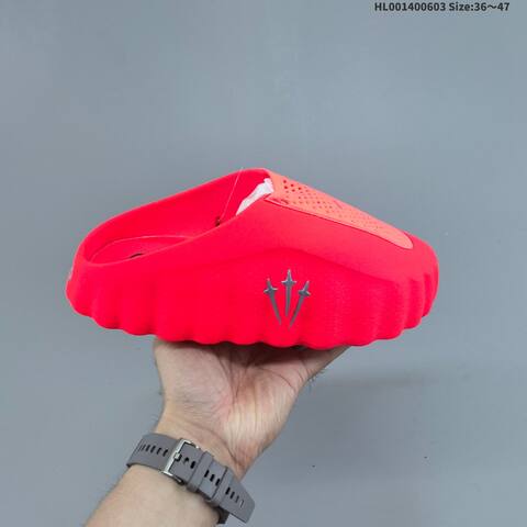 Nike Nocta Mind 001 Slide Black Bright Red EU 36-47 Slides - Unisex (BS-60004)